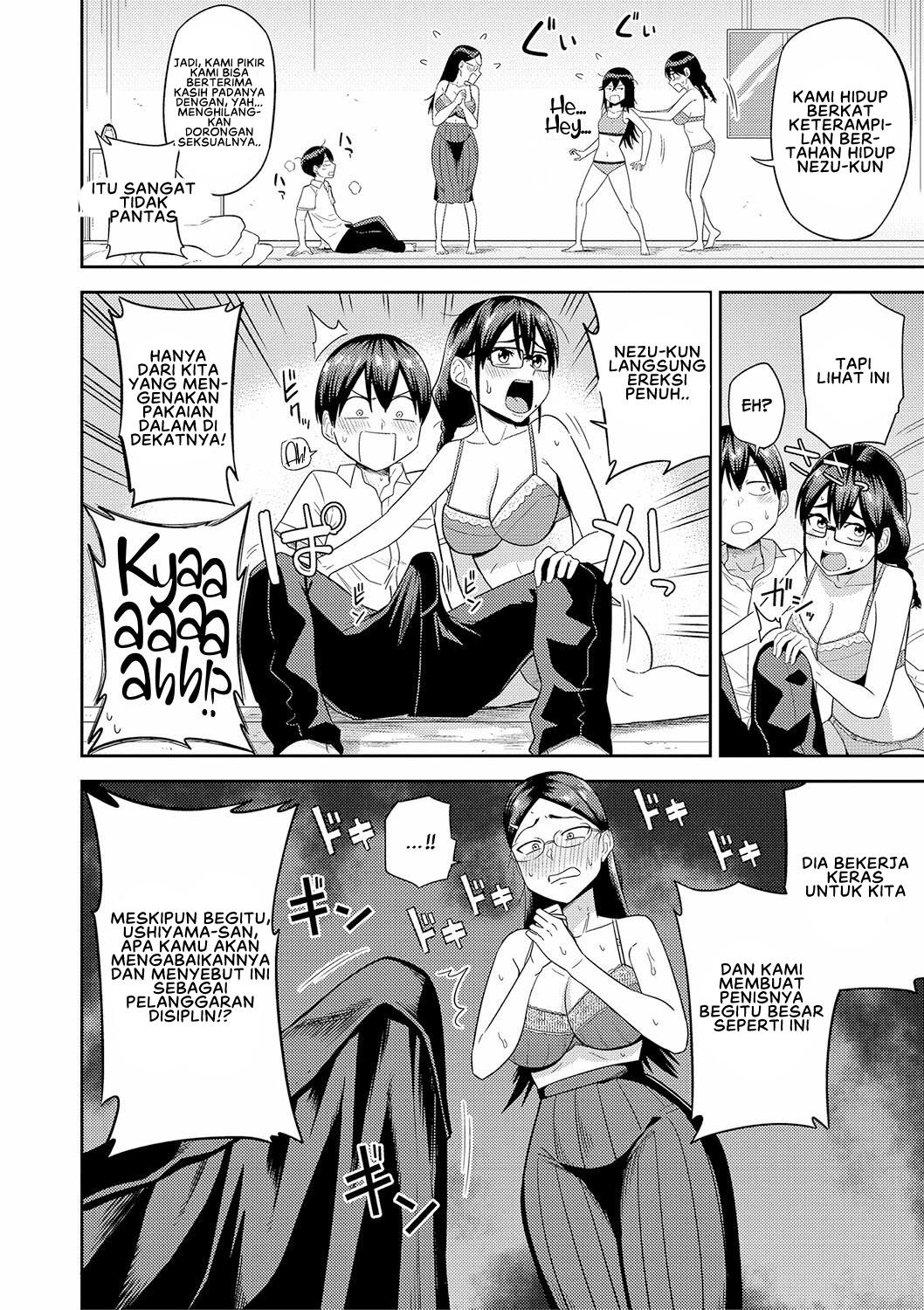 Mujintou de, SEX ni Kyoumi Shinshin na Dosukebe Inkya Joshi-tachi to Harem Life - Chapter 2 10